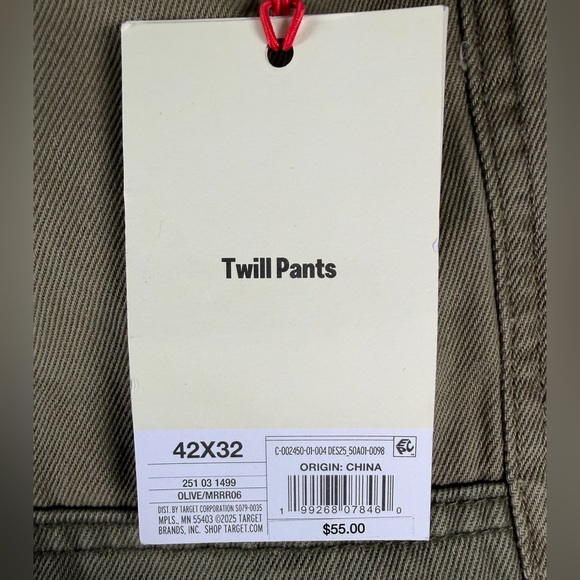 WOOLRICH Men's Mid-Rise Straight Fit Cargo Pants - Woolrich Size 40x32, & 42x32 - Picture 9 of 13